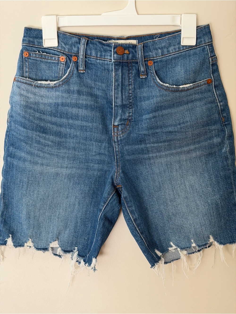 Madewell Distressed Denim Shorts